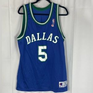 Vintage Jason Kidd Dallas Mavericks Champion Jersey